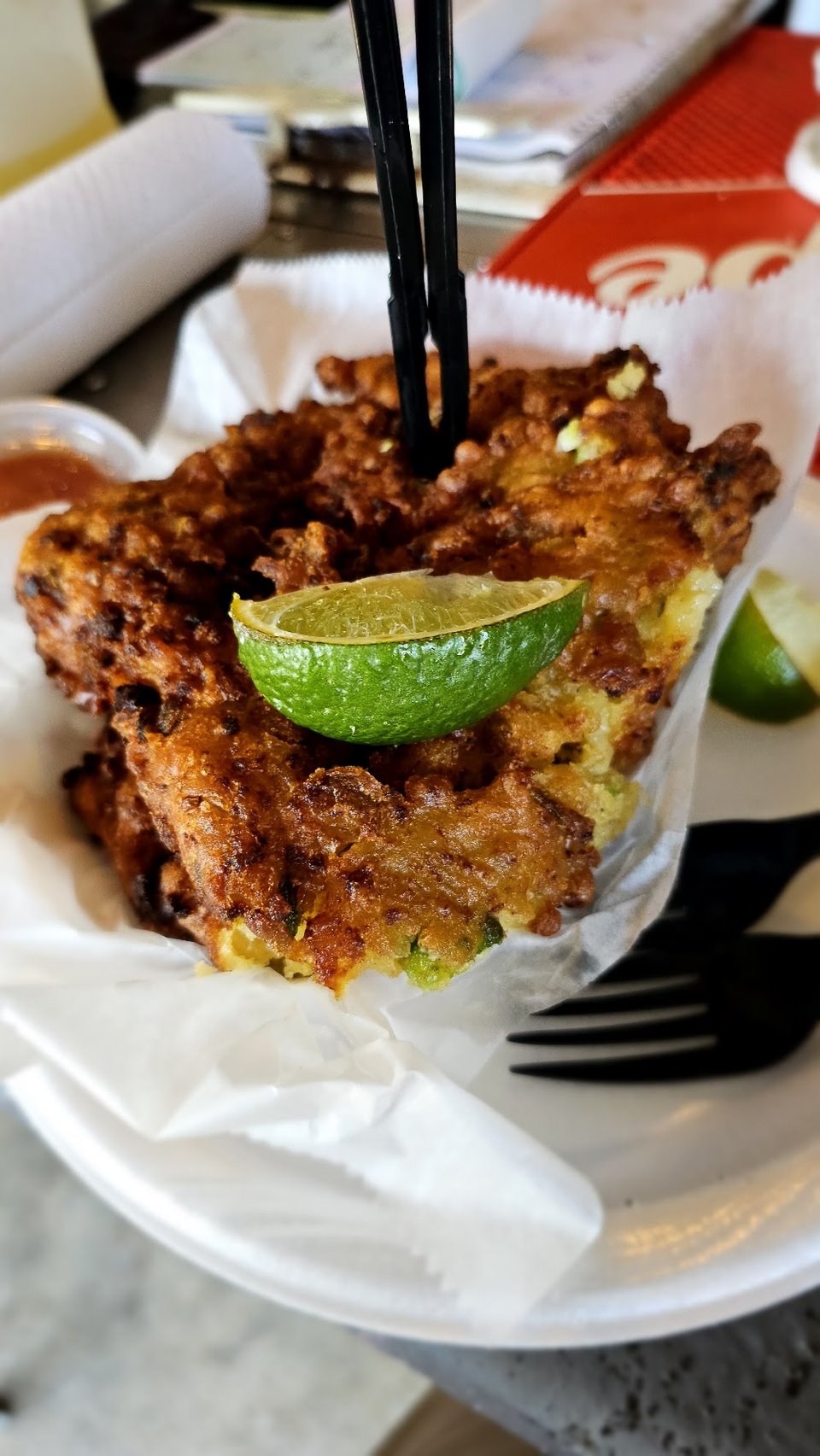Conch Fritter Side